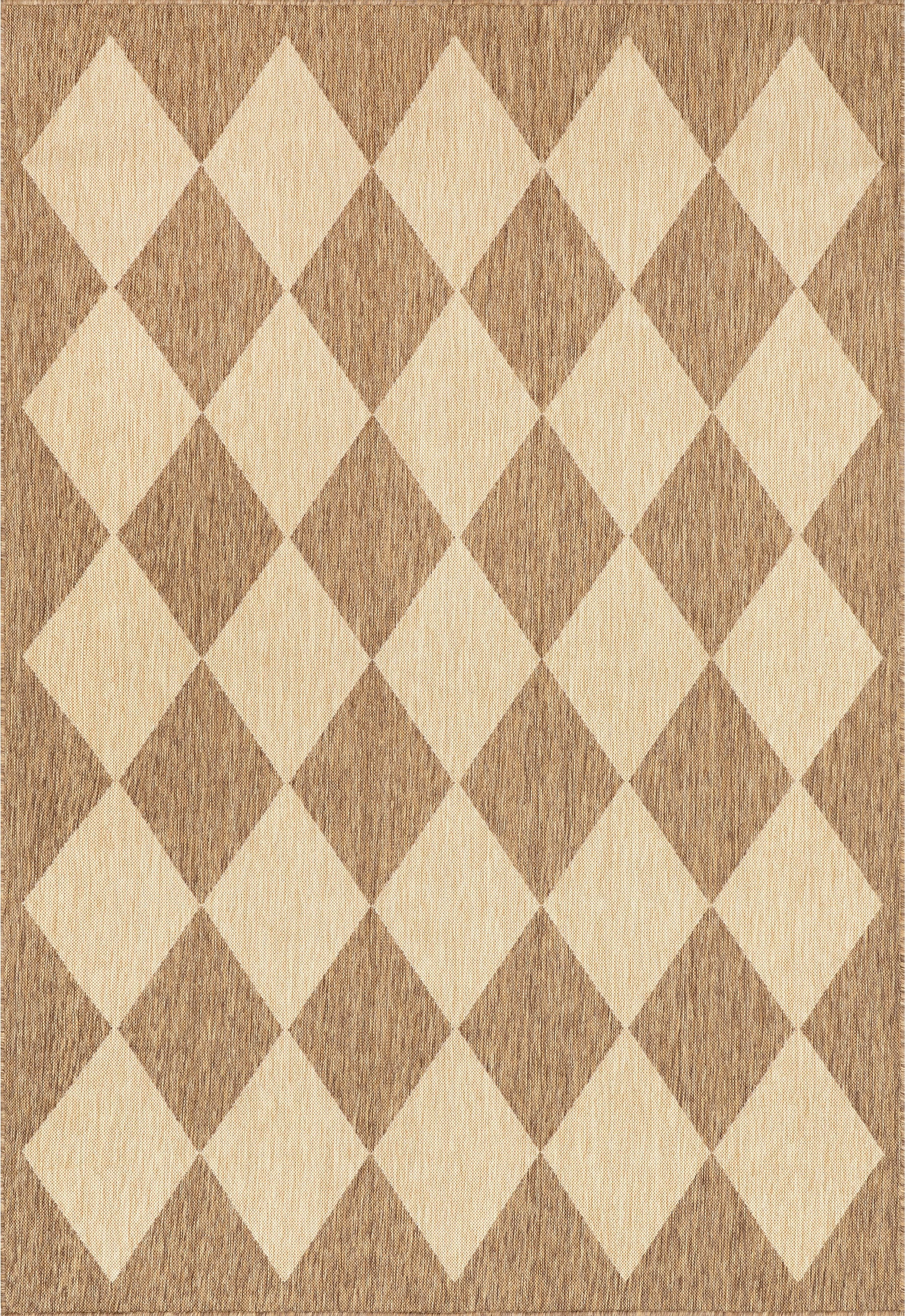 nuLOOM Sabina Diamond Trellis Indoor/Outdoor Area Rug - Beige 5' x 8'