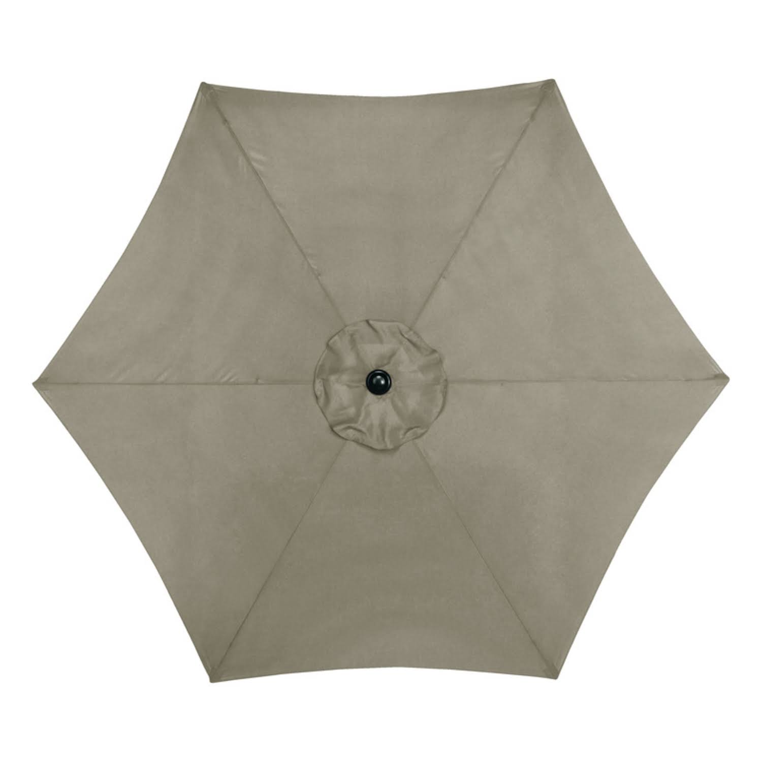 Living Accents 9ft Taupe Market Umbrella