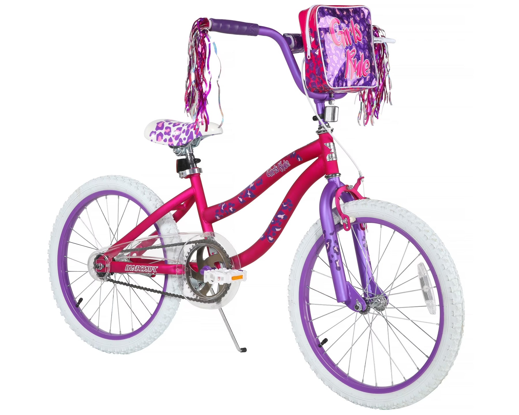 20" Dynacraft Girls Rule Girls BMX Bike, Kids Age 7 - 14 Years