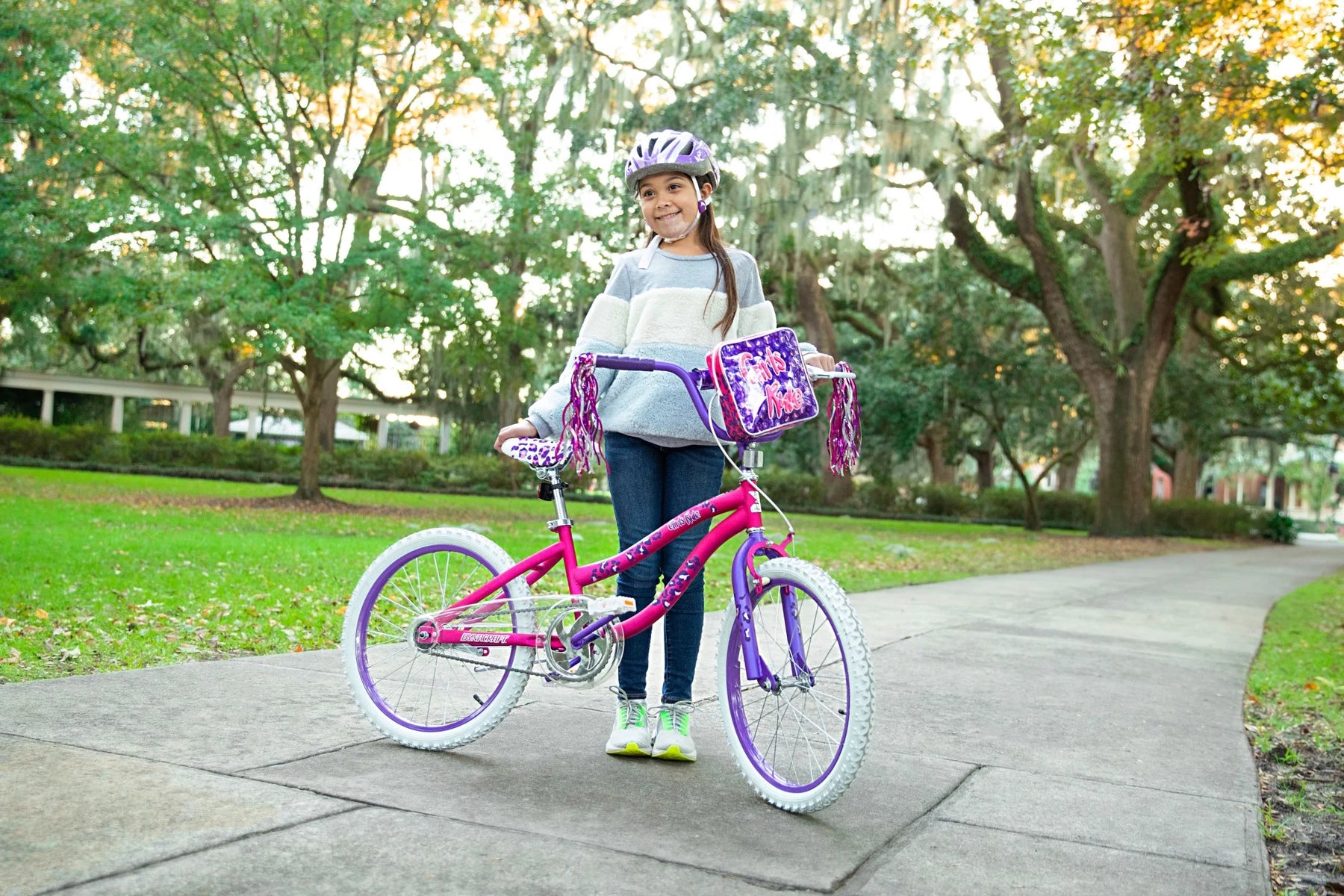 20" Dynacraft Girls Rule Girls BMX Bike, Kids Age 7 - 14 Years