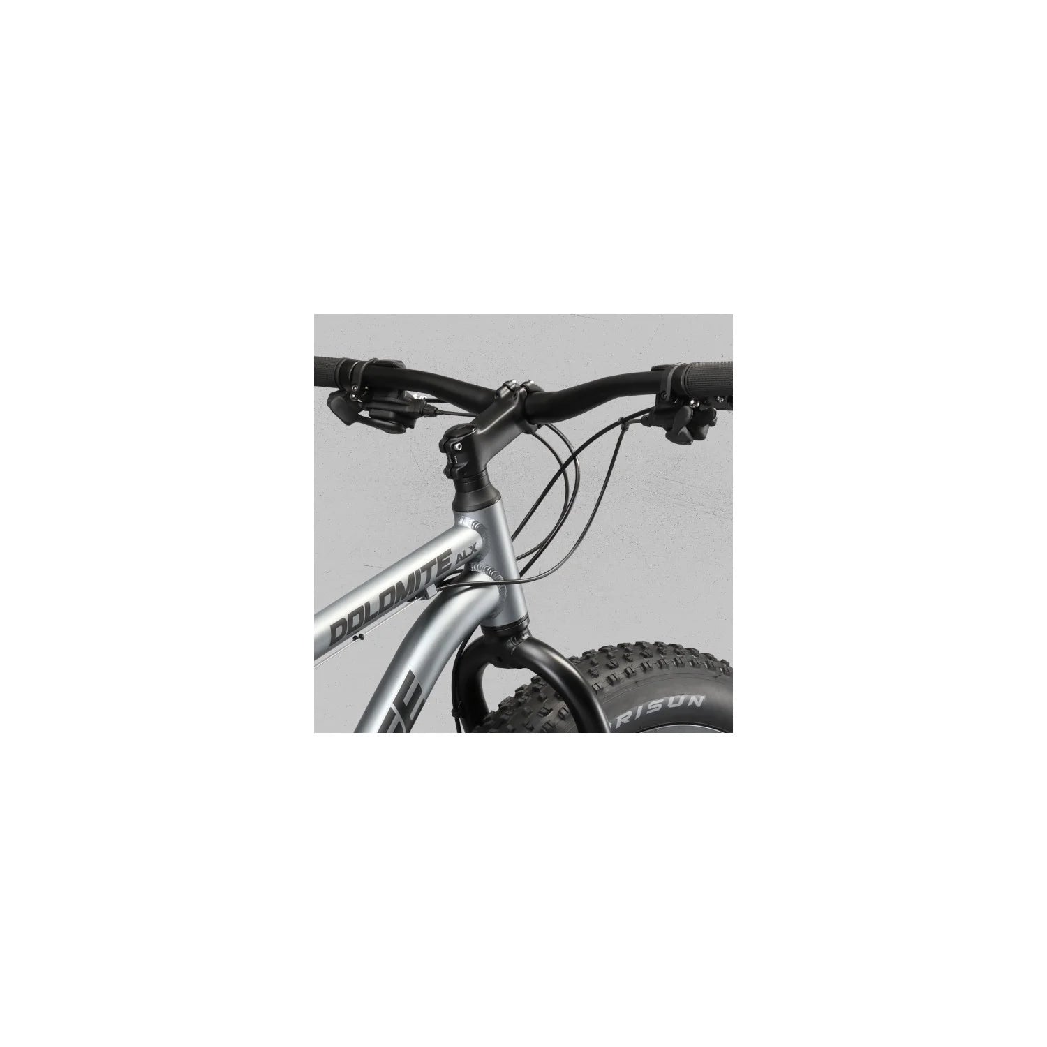 26" Mongoose Dolomite ALX Unisex Fat Tire Mountain Bike, Gray, Ages 12+